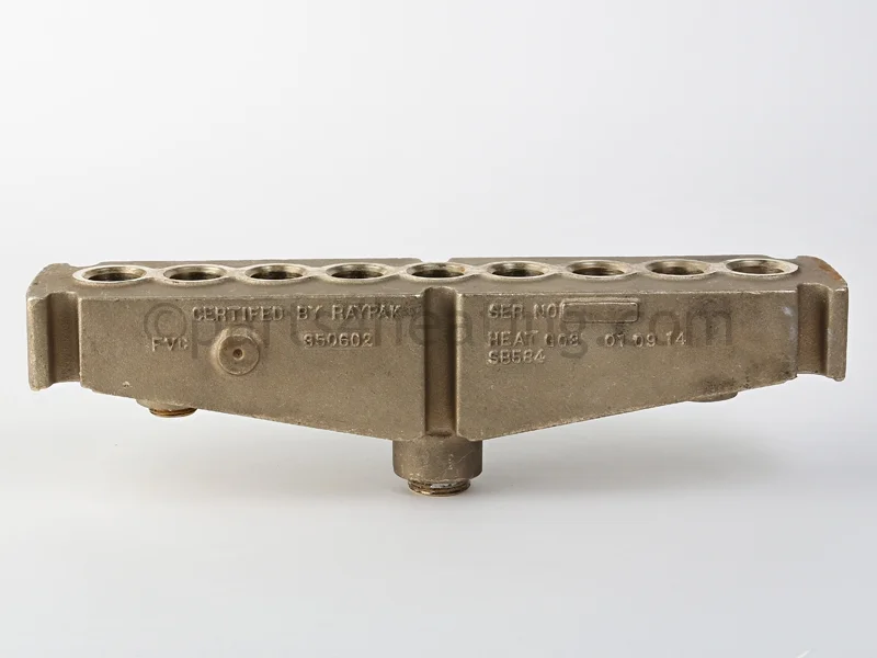 Raypak002222FReturn Header Brass