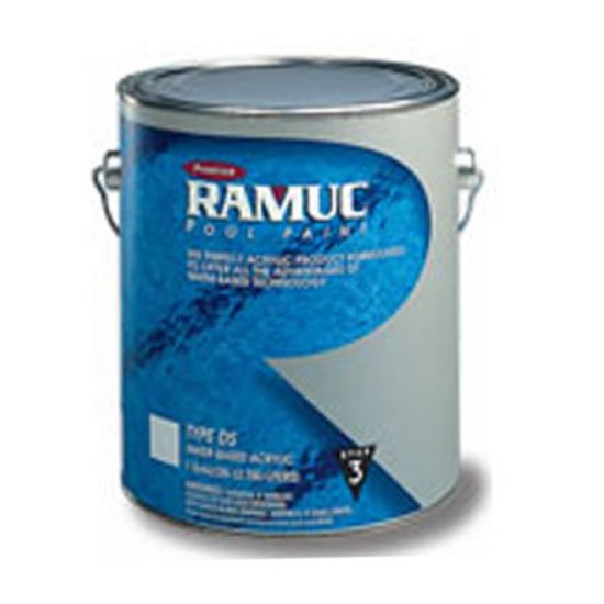 1 Gallon DS Acrylic Paint Black Ramuc Water Based Acrylic - 910132101