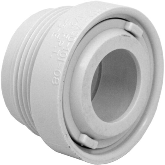 AquaStar 1 1/2-Inch Mpt X 1/2-Inch Extender Return With 1-Inch Orifice Black - ASD102