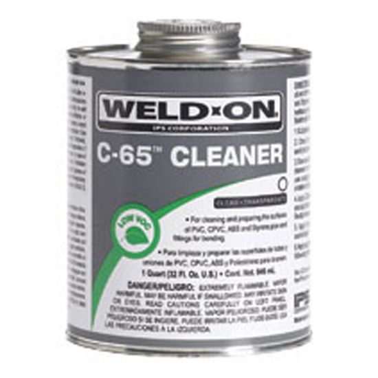 Ips Corporation 1 Qt Clear PVC Cleaner Cpvc Abs Styrene Ips #10201 Low Voc
