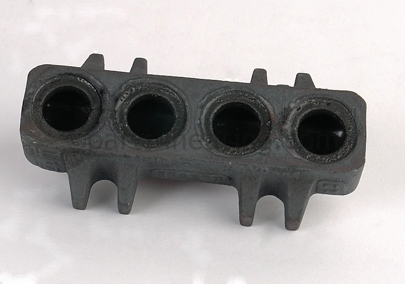 Raypak003956FReturn Header Cast Iron Fits: H3-0090B, H4-0066B