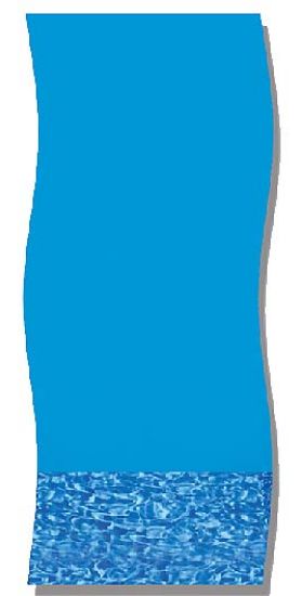 Swimline Corp. 12' Round 48-Inch/52-Inch Abg Liner Overlap Swirl Bottom 801212 Swimline - LI1248SB