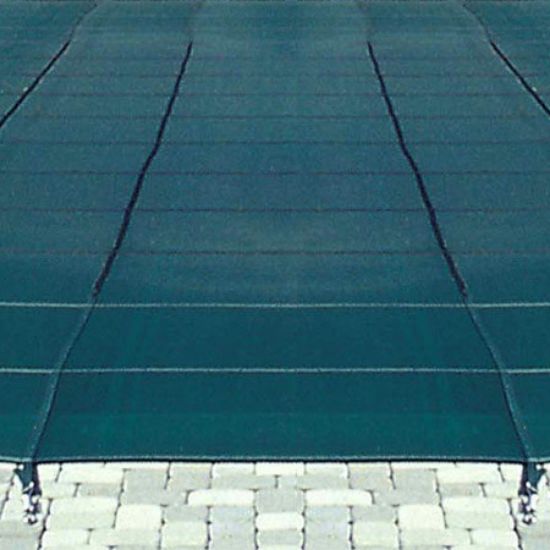 Loop-Loc Pool Covers 20'9X39'9GRC 4X8RT Grn Mesh Ig Safety Cover Loop Loc