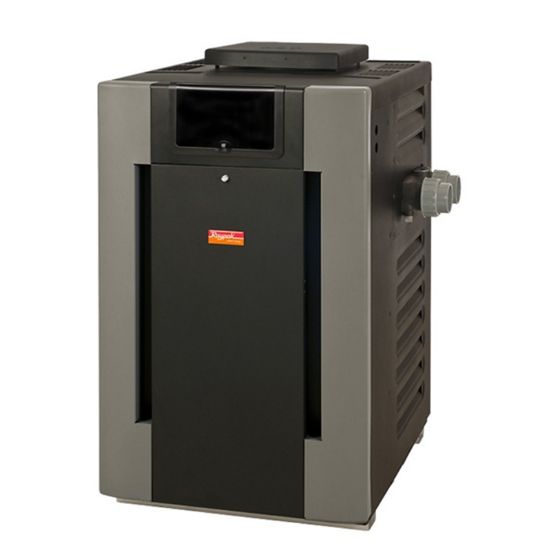 199K BTU NAT IN / OUTDOOR HEATER IG IN /OUT POLYMER HEADERS W/ COPPER TUBES W/ DIGITAL LCD 206AENC
