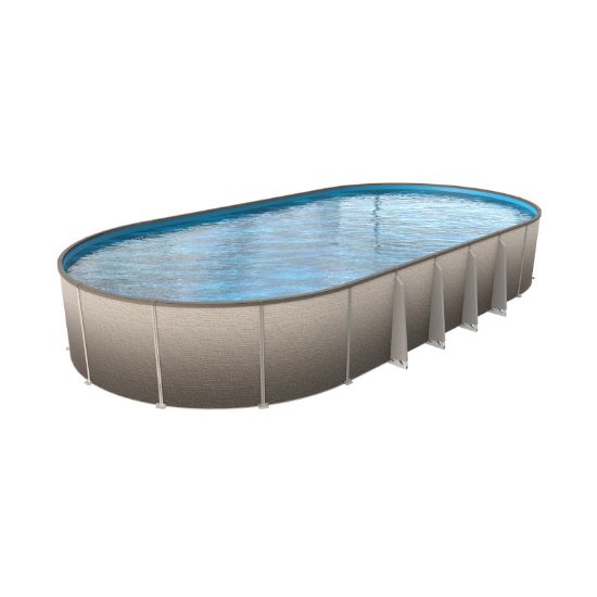 Wilbar International Inc 16' X 24' Ov 52-Inch H Ig Sensation Pool W/ Return Fitting / Ig Coping Adapter Kit / SP1084 - PSST52-162452VIG