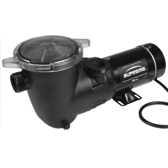 1 1/2 HP 115 V Supreme Pump Vertical Abg 3' Tl Cord 1 1/2-Inch Fpt Waterway - PSP1150-3