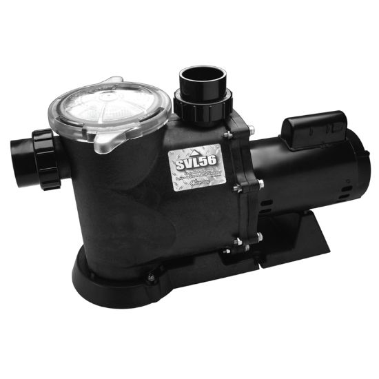 Waterway 1 1/2 HP 115 V 230 V SVL56 Pump Maximum Rated Ig 2-Inch Slip X 2 1/2-Inch Spg Unions Nsf Listed - SVL56S-115