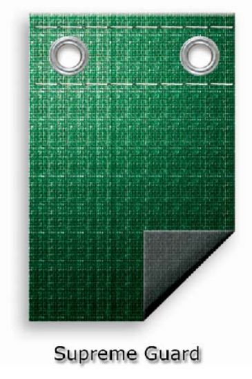 Swimline Corp. 10'X16' Ov Supremeguard Grn Abg Solid Winter Green 13' X 19' Cover Size W/ Grommets / - PCO121319