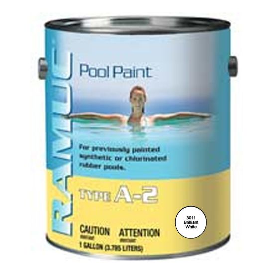 1 Gallon Type A - 2 Rubber White Paint Voc Compliant Ramuc Fob Factory - 962231101