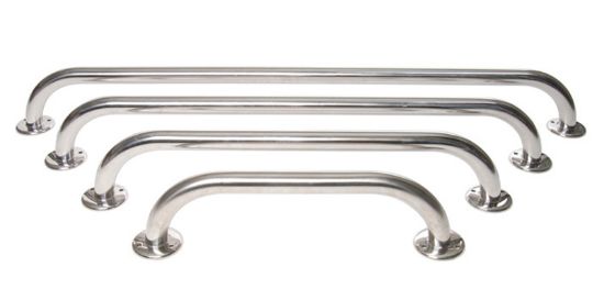 Sr Smith Llc 12-Inch Bent Transfer Rail Ada With Flanges - EB-12A