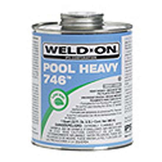 Ips Corporation 1 Qt 746 Pool Heavy Clear Cement Ips #10144 Heavy Body
