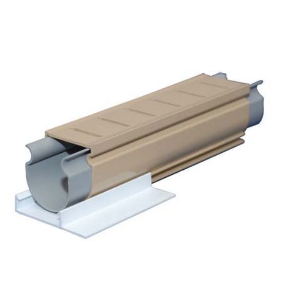 Cardinal Corporation 10' Paver Drain Tan With Clips Connectors Tape For 2 3/8-Inch Height 8 To Case Quaker