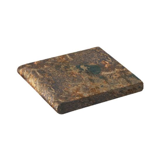 Master Tile 12-Inch X 24-Inch Chestnut Brown Coping Natural Slate - REICHEBRO1224BN
