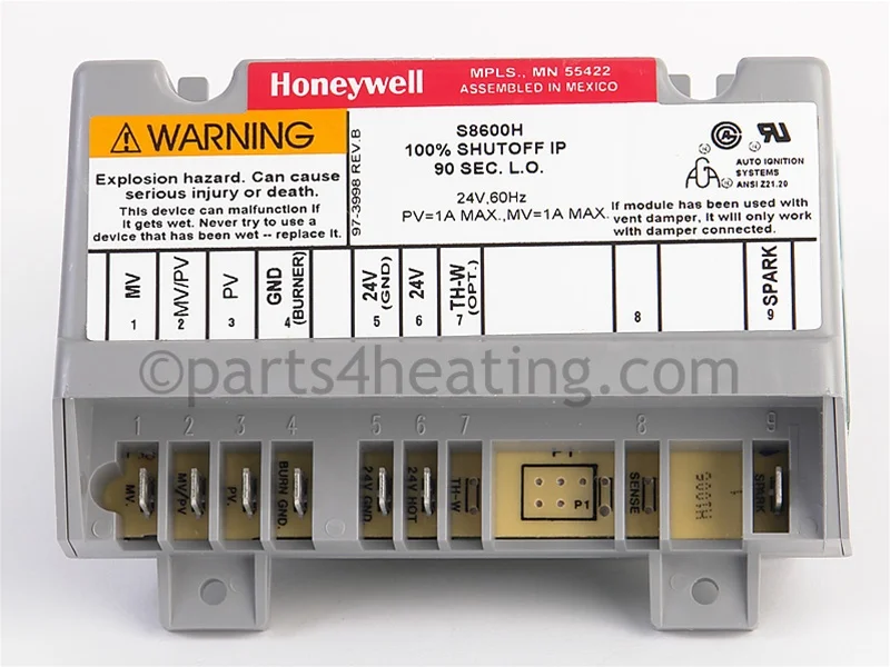 Raypak004818BIgnition Control Board Intermittent Pilot Ignition Propane Gas (Analog) IID