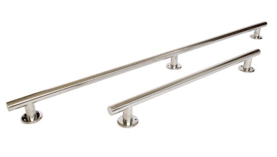 Sr Smith Llc 12-Inch Straight Transfer Rail With Flanges - TR-12A