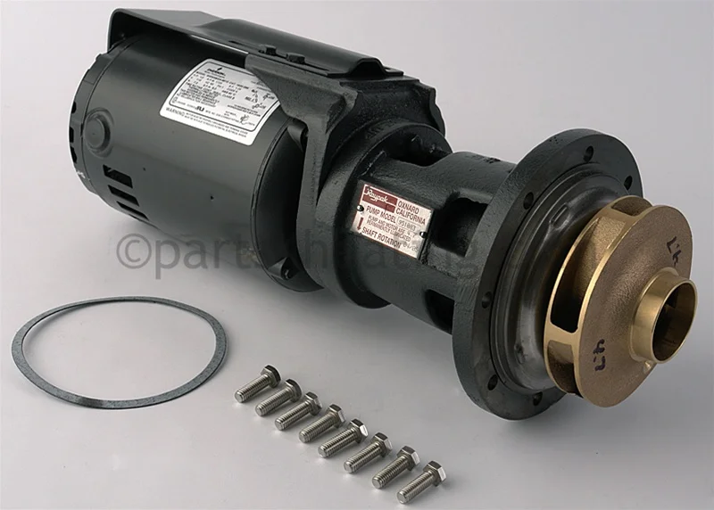Raypak004845FIntegral Return Header Mounted Pump 4.7 Impeller