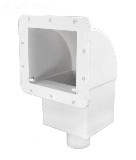Waterway 1 1/2INSQUARE Skimmer Body With Base - Sub Assembly - 550-4060