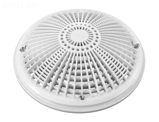 Waterway 10-Inch Rd Tru Flo Av Cover & Frame White White - 640-1900 V