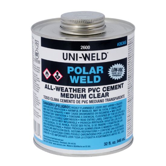 Oatey Scs 12X1 Qt Polar Weld Cement - 2636S