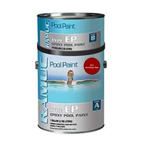 1 Gallon Epoxy Paint Type EP Vermillion Ramuc - 908131401
