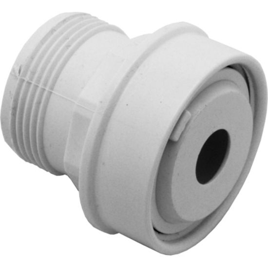 AquaStar 1/2-Inch Extender With 1 1/4-Inch Threaded End (fits Swimquip # 8429 - 14)/1/2-Inch Orifice White - BSASD101C