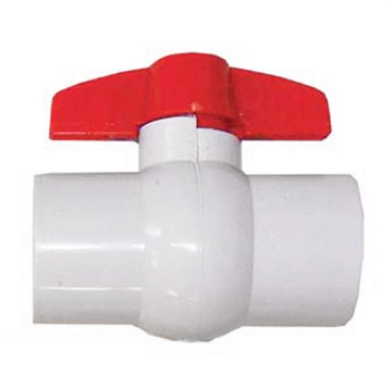 JED Pool Tools 1 1/2-Inch Slip Ball Valve - 80-790-SL-B