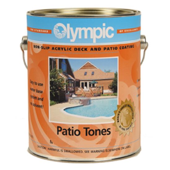 Kelley Technical Coatings Inc. 1 Gallon Patio Tone Whte Deck Coating Olympic Kelley - 460W GALLON