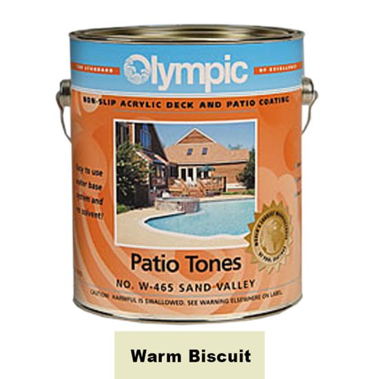 Kelley Technical Coatings Inc. 1 Gallon Patio Tone Warm Biscuit Deck Coating - 478W
