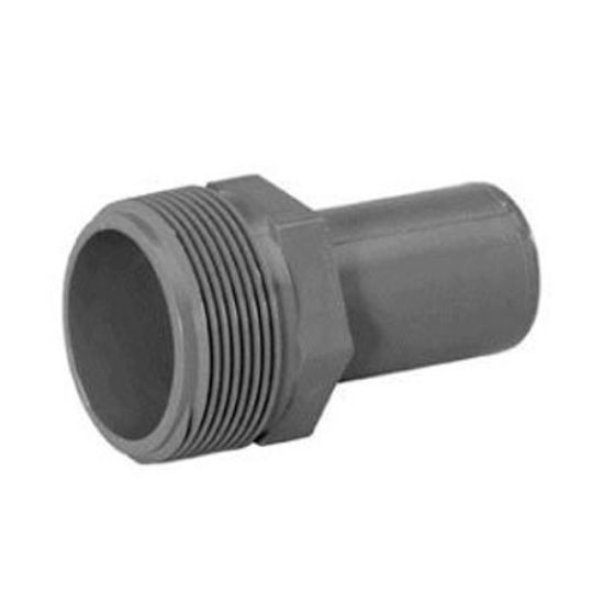 Lasco Fittings Inc 1.25-Inch Mpt X Spigot Pool Adapter 2-Inch Long Hi - Max Fitting - 1436-170
