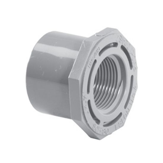 Lasco Fittings Inc 1 1/2-Inch Sp X 3/4-Inch Fipt Reducer Bushing Cpvc Sched 80 Gray - 9838210