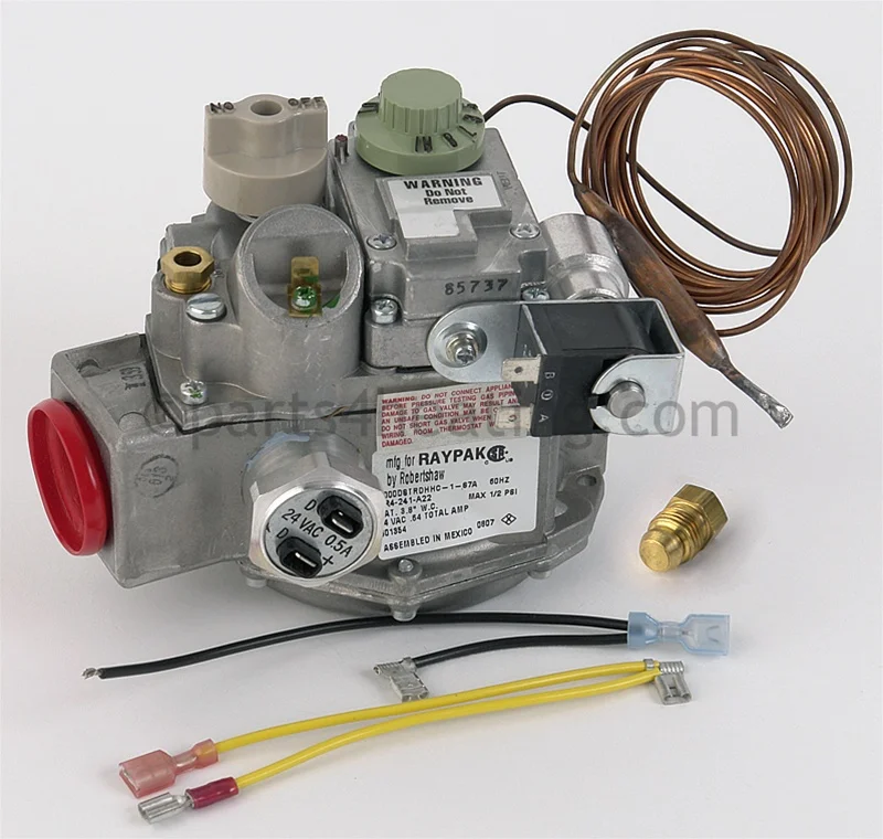 Raypak006509FModulating Gas Valve 1 Inch Natural Gas 150-210°F