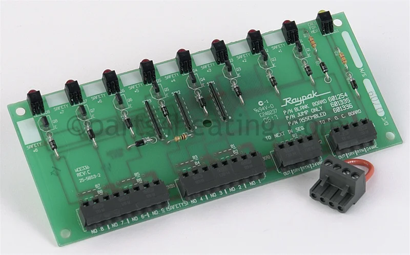 Raypak007147FPrinted Circuit Board U2 Kit