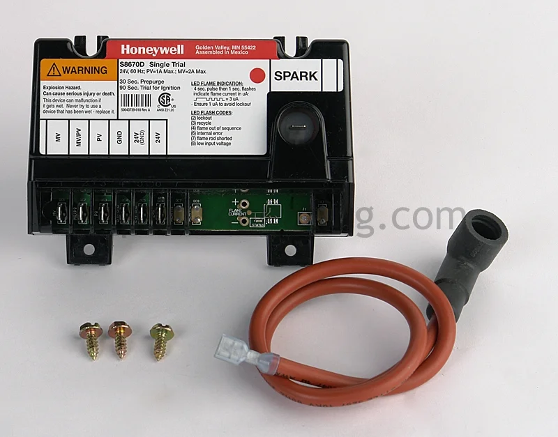 Raypak007156FIgnition Control Board Intermittent Pilot Ignition IID