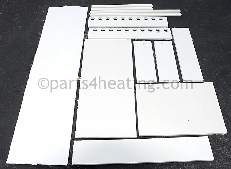 Raypak007763FRefractory Kit All Panels