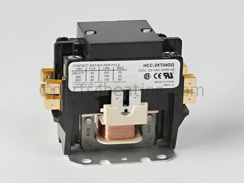 Raypak007906FBlower Contactor Dpst 120 Volt
