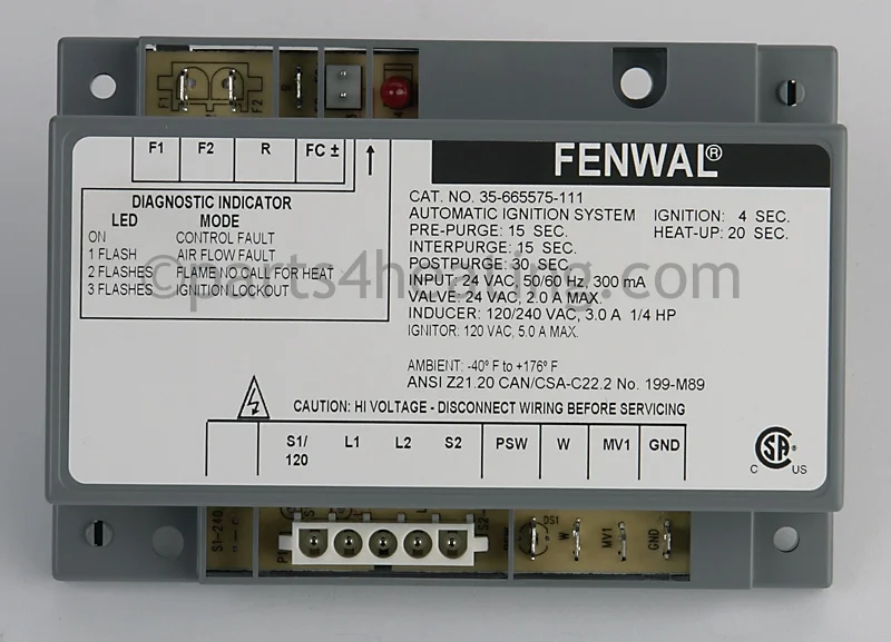 Raypak008472FIgnition Control Board