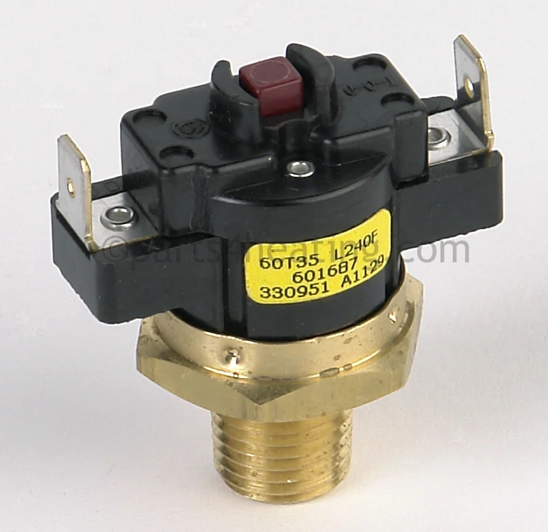 Raypak008520FManual High Limit Non-Adjustable 240°F Fixed