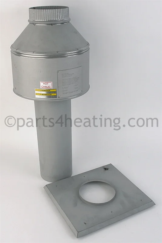 Raypak009838Indoor Stack Kit with Inner Adapter Panel