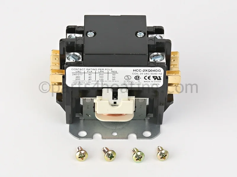 Raypak009860FPump Contactor Dpst 24 Volt AC 50 AMP
