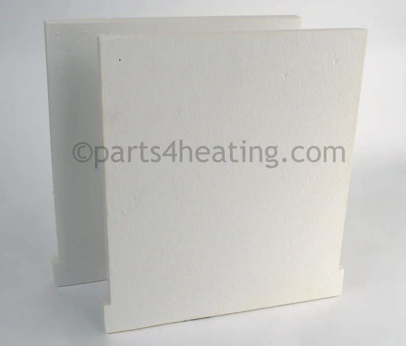 Raypak010090FRefractory Uncommon Front & Rear Block Kit