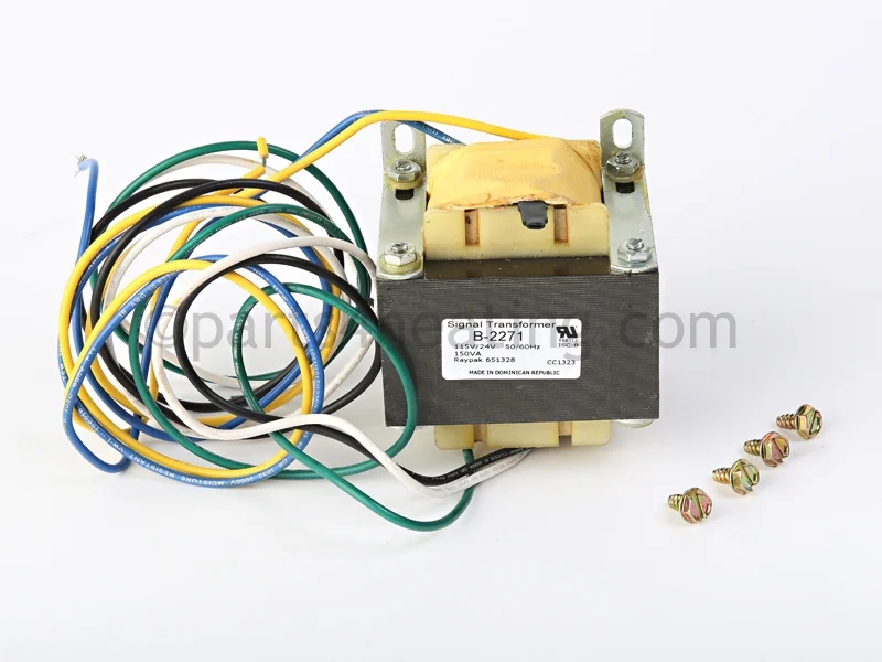 Raypak011762FTransformer 120/24 Volt 150 VA