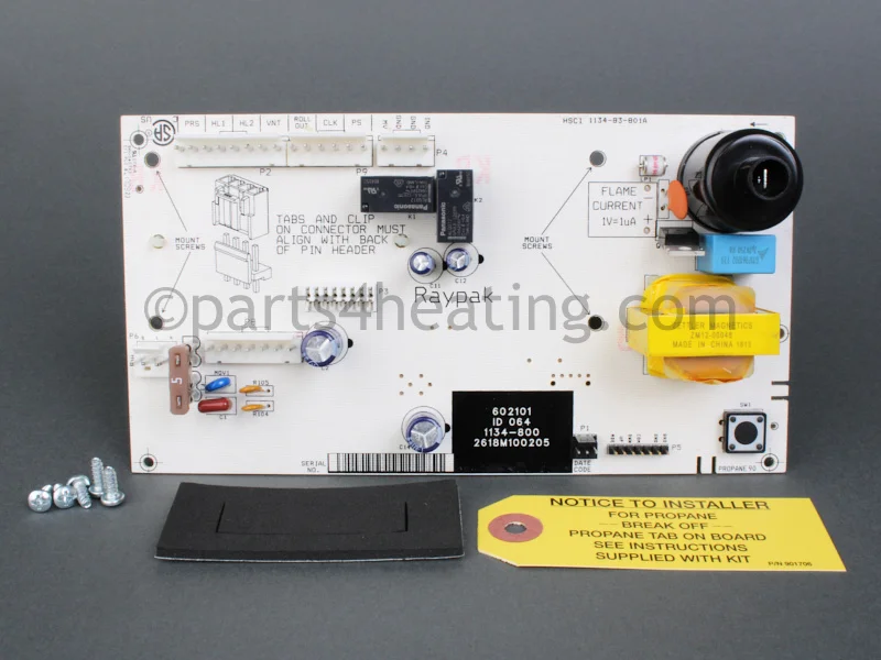 Raypak014090FCircuit Board Direct Spark Ignition Control Board 3 Wire