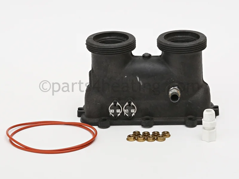 Raypak015547FInlet/Outlet Header Complete Assembly