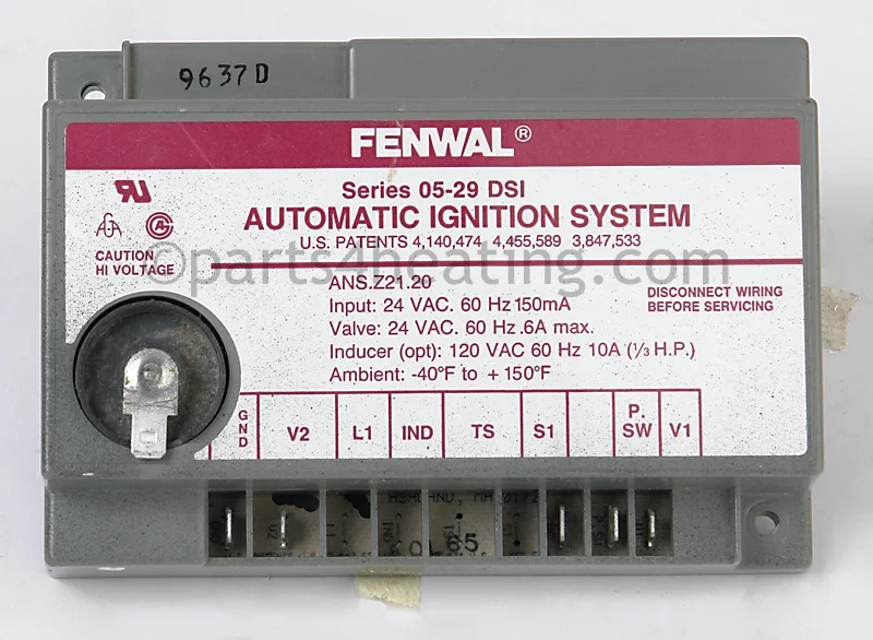 Kidde-Fenwal05-296623-753Heatilator Ignition Control Board Module Replacement