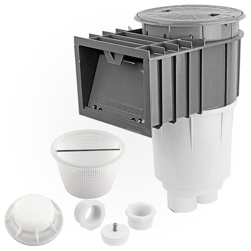 Sta-Rite U-3 Skimmer with Float Valve 08650-3403 - Concrete Pools - Gray