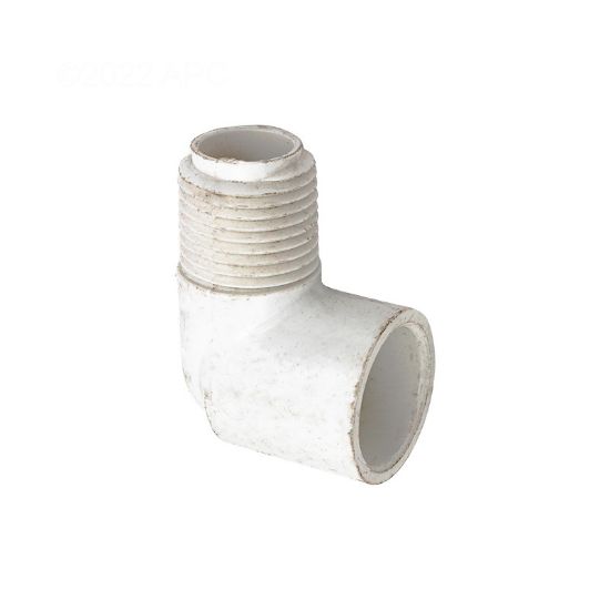 Lasco Fittings INC 1.25In MPT X Skt 90 Elbow Street Schedule 40 - 410-012