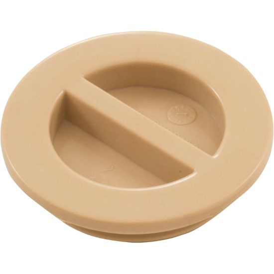 CMP 1.5IN Flat Plug With Gasket Tan Custom Molded Products - 25542-009-000