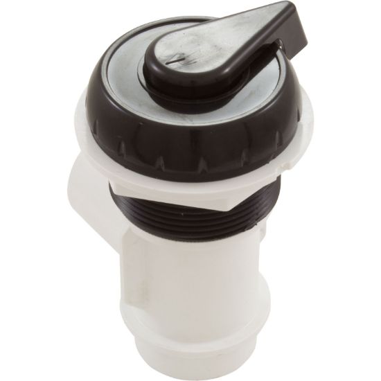 Waterway 1IN T/a Diverter Valve 2 Port N Otched Assembly. - 600-4201