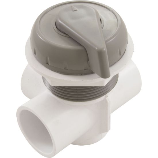 Waterway 1IN Top Acss Hrzntl Valve Notch Cap Asy-gry - 600-4337