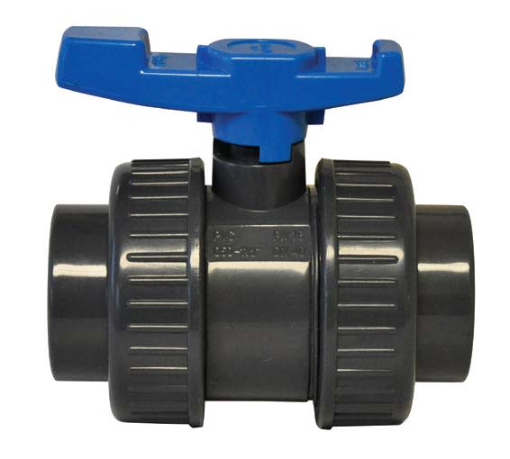 Lasco 1 -1/2” Gray 801 Series True Union Ball Valve